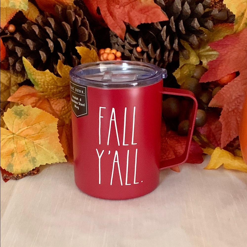 Rae Dunn  FALL Y’ALL Steel Mug